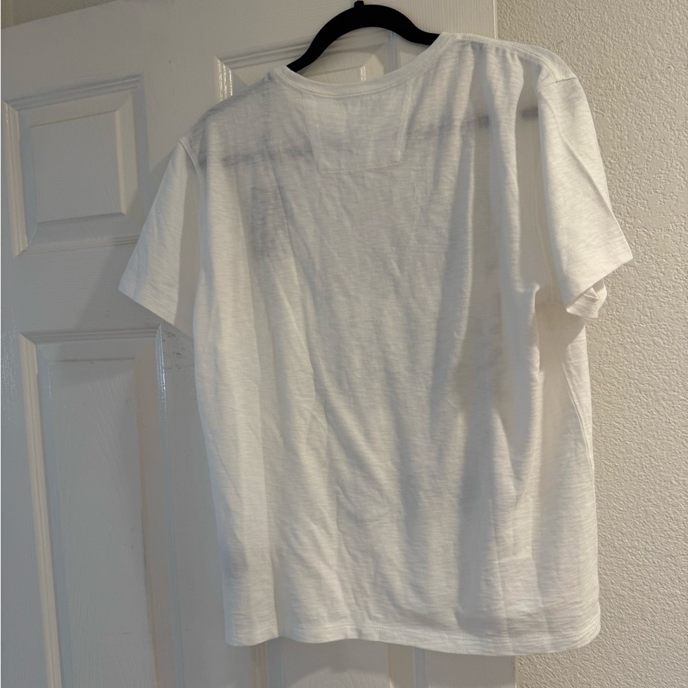 John Varvatos White Graphic T-Shirt - Picture 5 of 5
